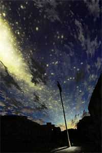 他走时，烟雨如雾