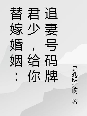 替嫁婚姻:君少,给你追妻号码牌