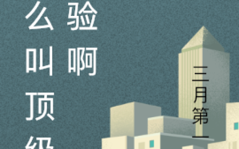 什么叫顶级体验啊小说叫什么（什么叫顶级体验啊免费阅读）